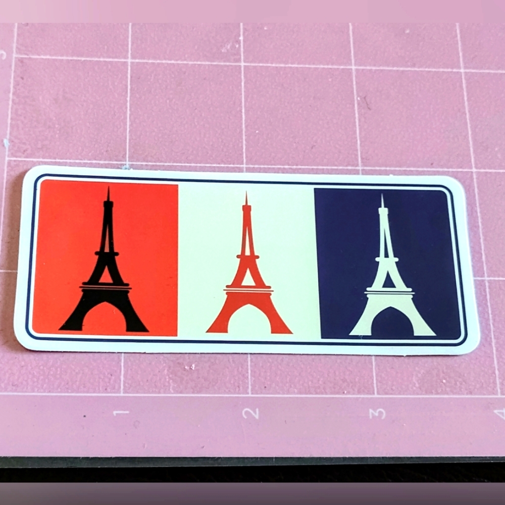 💙 Paris, France Eiffel Tower Vinyl Sticker Decal New